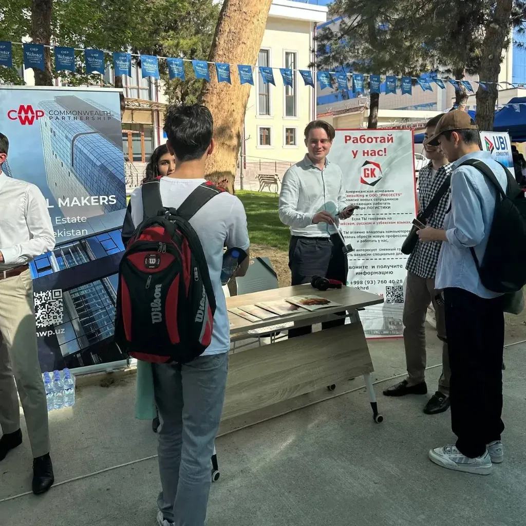 CMWP поддержала инициативу Webster University, приняв участие в ярмарке вакансий - Career Fair